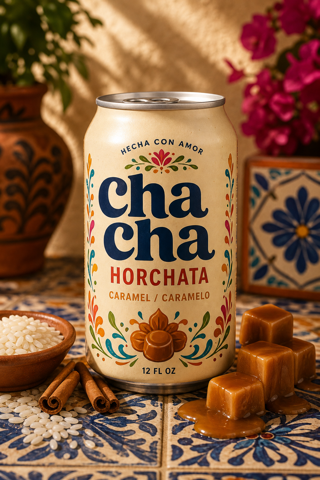ChaCha Caramel horchata 12 oz can