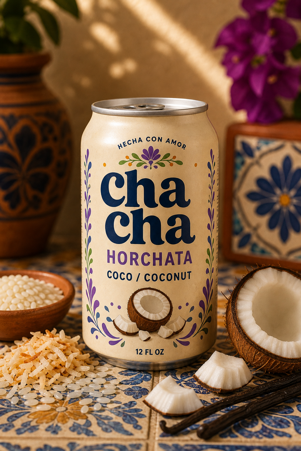 ChaCha Coco horchata 12 oz can