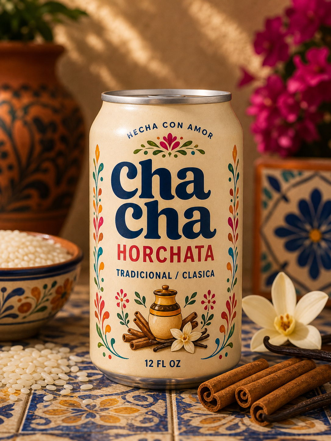 ChaCha Tradicional horchata 12 oz can